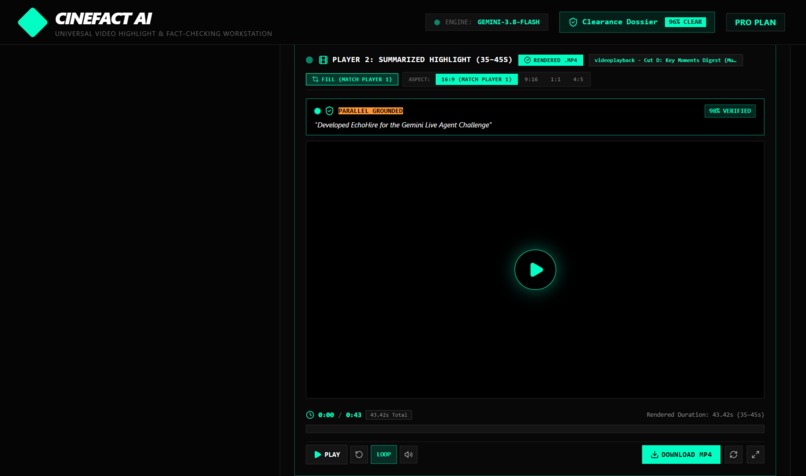 CineFact AI – screenshot 4