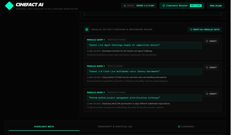 CineFact AI – screenshot 7