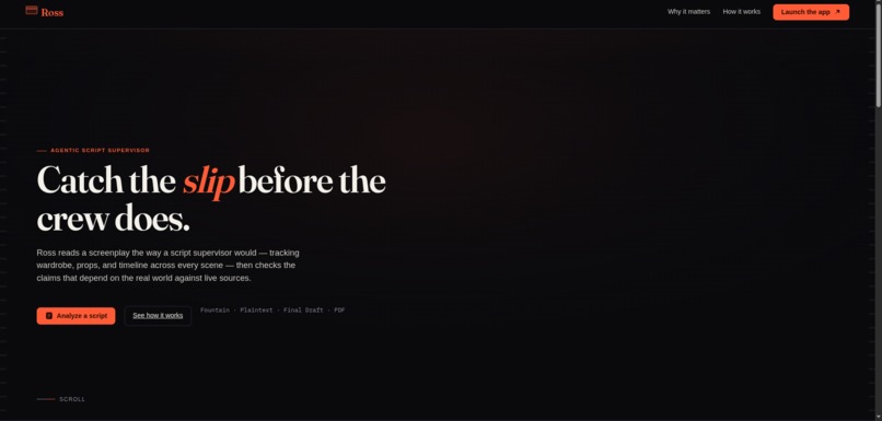 Ross – screenshot 2