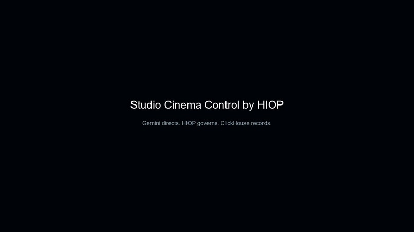 Studio Cinema Control by HIOP – screenshot 3
