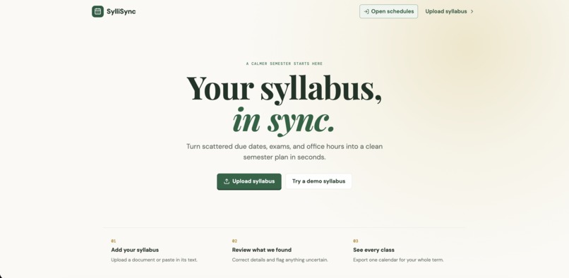 SylliSync – screenshot 1