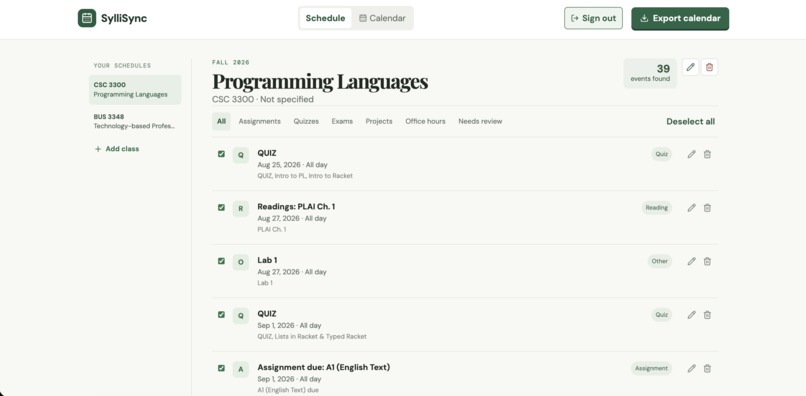SylliSync – screenshot 3