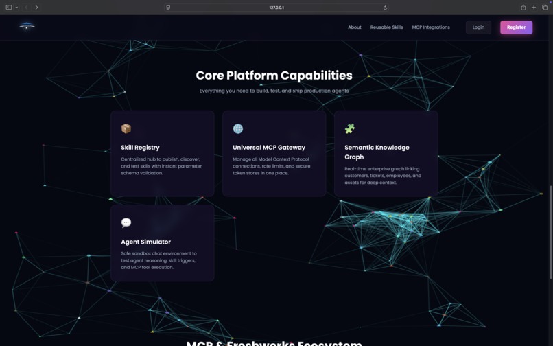 agent X platform – screenshot 3
