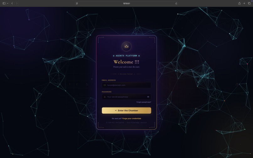 agent X platform – screenshot 5