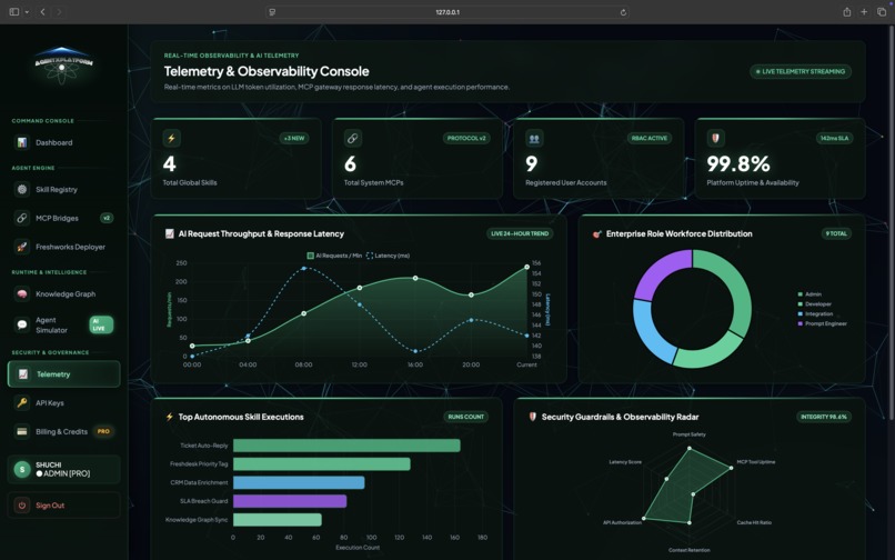 agent X platform – screenshot 8