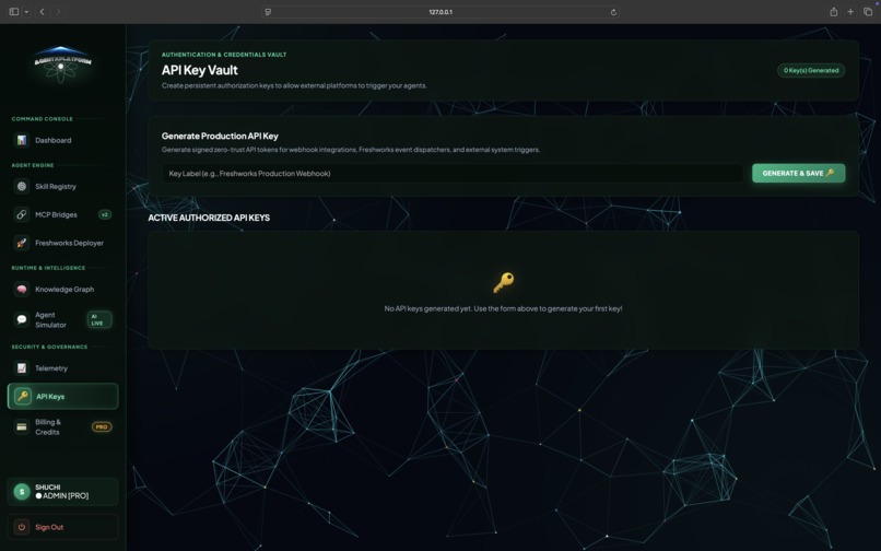 agent X platform – screenshot 9
