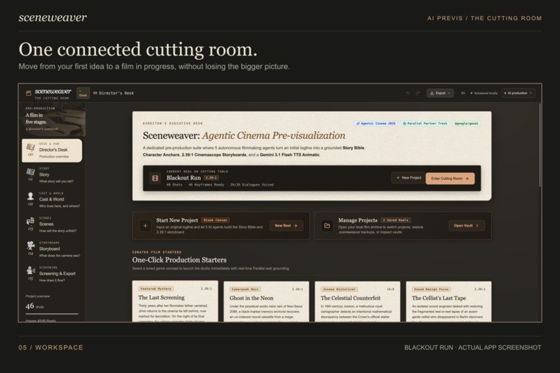 SceneWeaver – screenshot 2