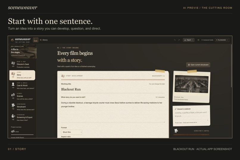 SceneWeaver – screenshot 3