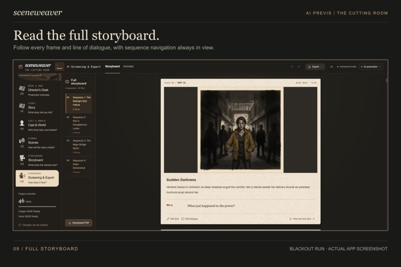 SceneWeaver – screenshot 9