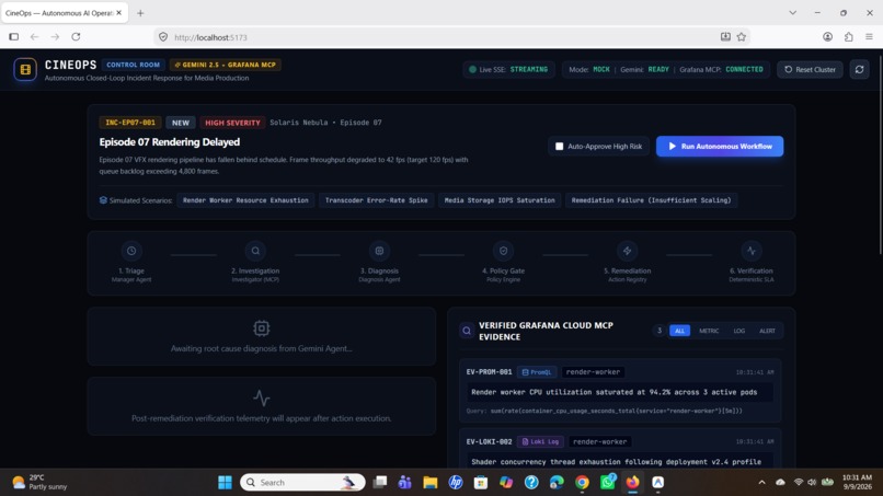 CineOps – screenshot 1