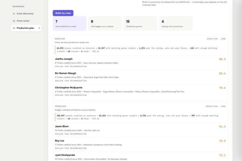 ReelCrew: AI Film Production Copilot – screenshot 3