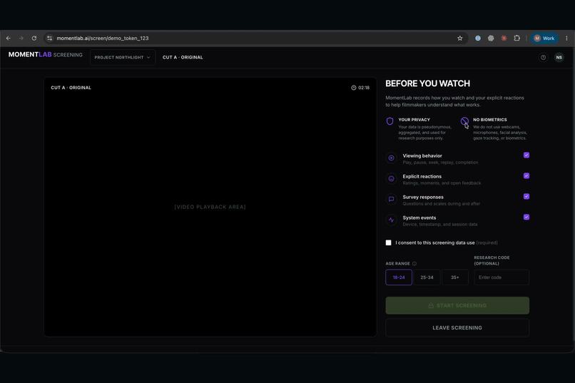 MomentLab – screenshot 3