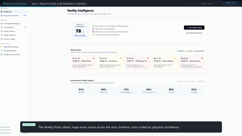 REALITYLOCK - AI Reality Engine for Screenplays – screenshot 10