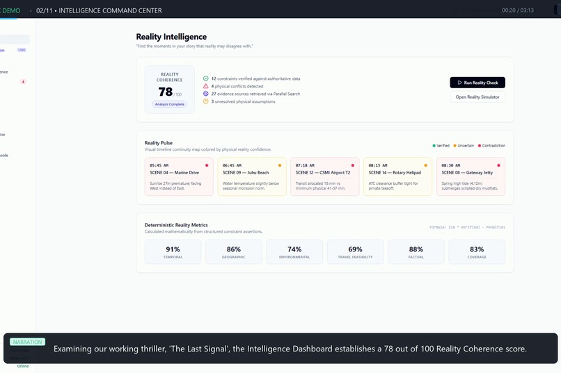 REALITYLOCK - AI Reality Engine for Screenplays – screenshot 11