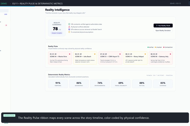 REALITYLOCK - AI Reality Engine for Screenplays – screenshot 13