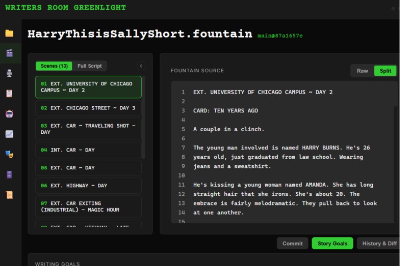 Writers Room Greenlight – screenshot 1