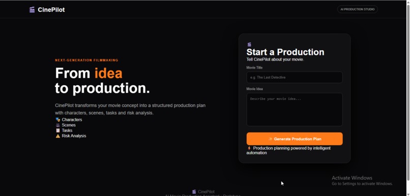 CinePilot – screenshot 1