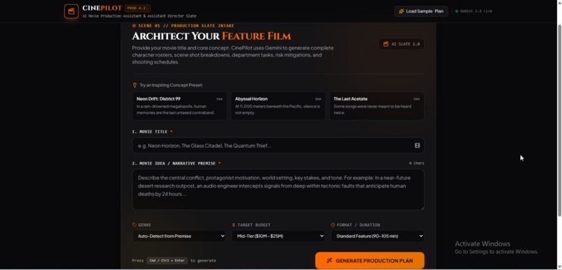 CinePilot – screenshot 2