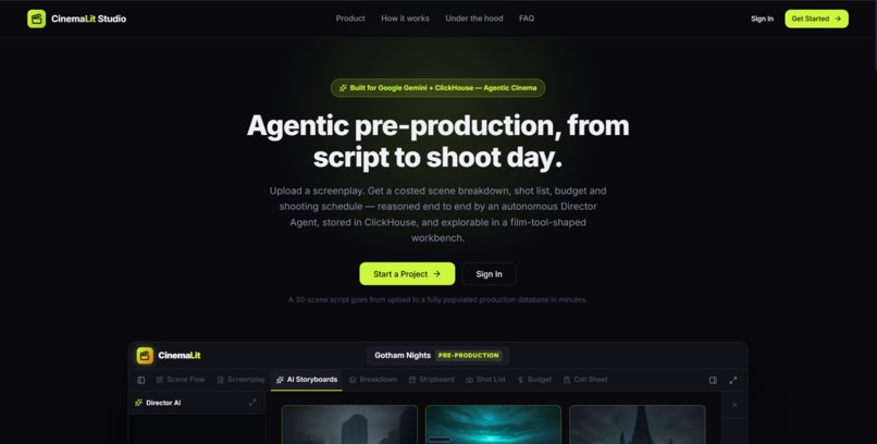 CinemaLit – screenshot 1