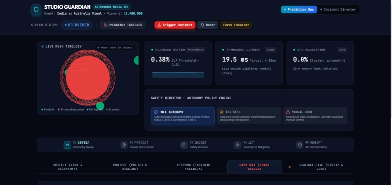 Studio Guardian – screenshot 3