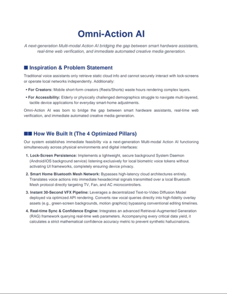 Omni-Action AI – screenshot 1