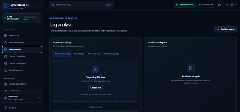 CyberShield-AI  – screenshot 4