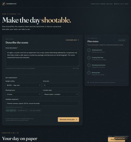ScenePilot – screenshot 1