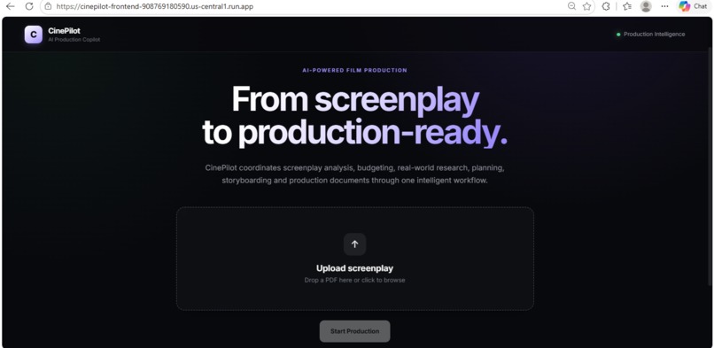 CinePilot AI – screenshot 1