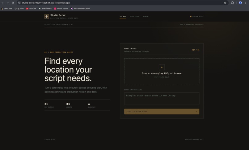Studio Scout – screenshot 1