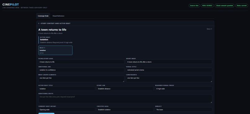 CinePilot – screenshot 1
