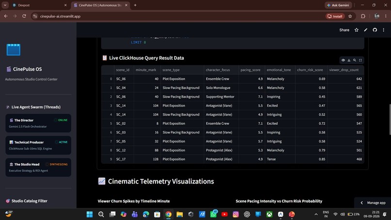 CinePulse OS – screenshot 1
