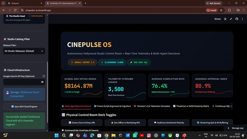 CinePulse OS – screenshot 5