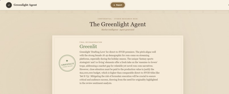  Greenlight Report Agent – screenshot 1