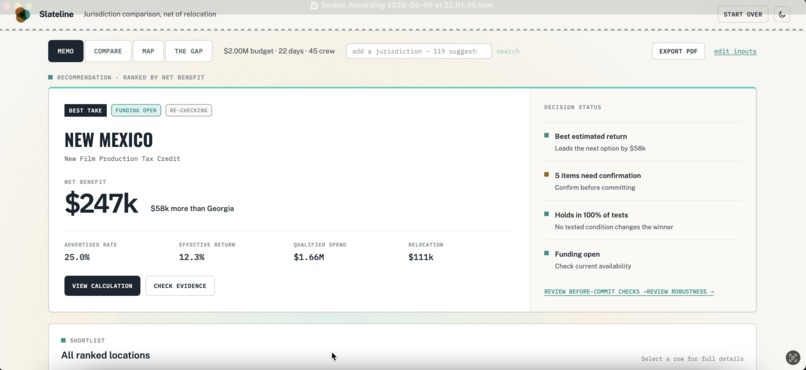 Slateline – screenshot 2