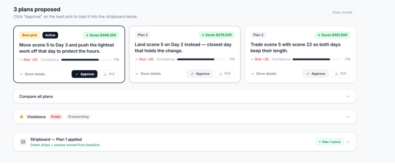 Production-change-agent – screenshot 3
