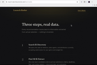 Launch Radar