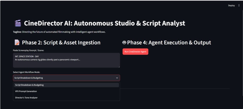 CineDirector AI Studio – screenshot 1