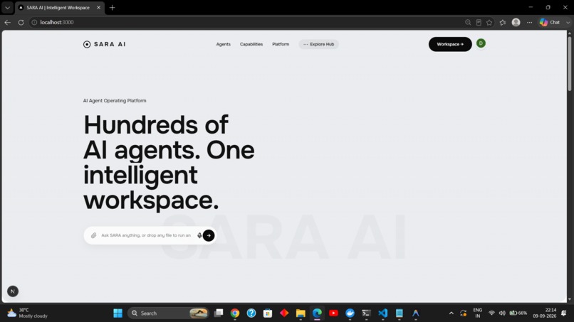 Sara ai nexus hub – screenshot 3