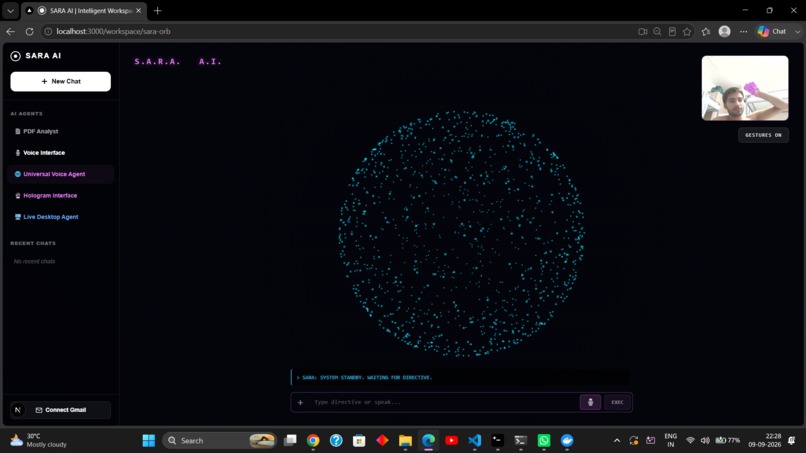 Sara ai nexus hub – screenshot 9