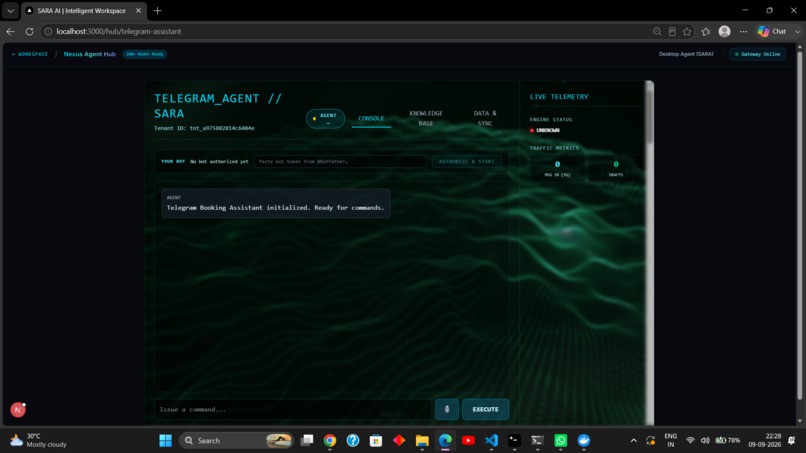 Sara ai nexus hub – screenshot 13