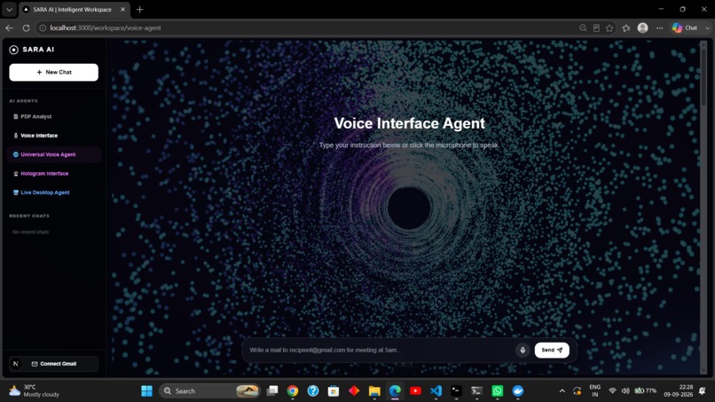 Sara ai nexus hub – screenshot 15