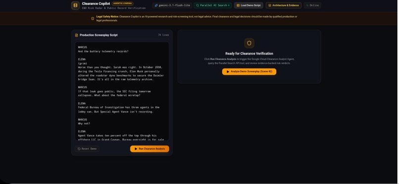 Clearance Copilot – screenshot 2