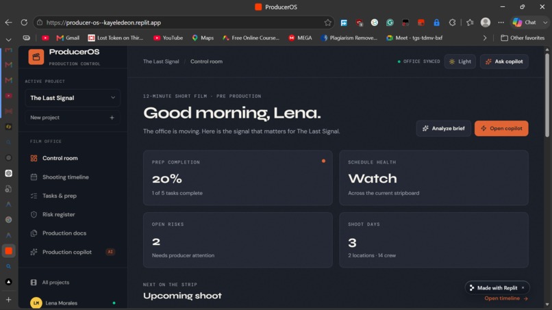 ProducerOS – screenshot 3