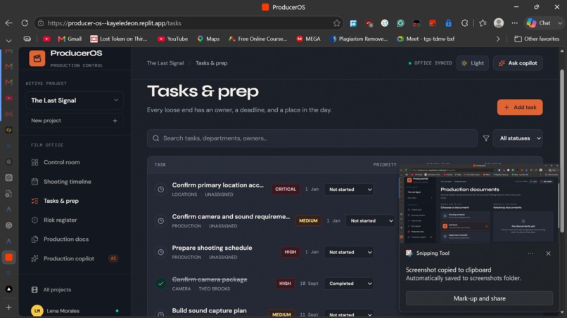 ProducerOS – screenshot 7