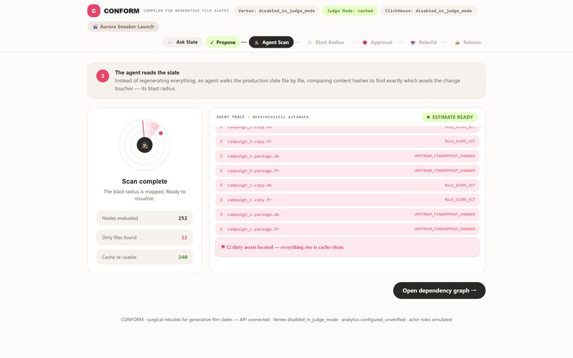 Conform – screenshot 3