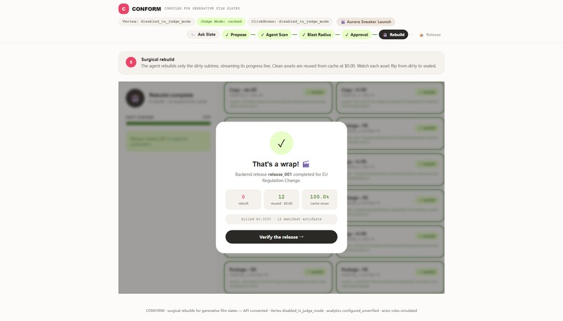 Conform – screenshot 4