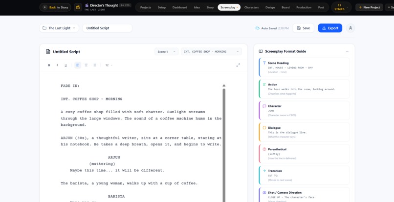 Director's Thought – screenshot 5