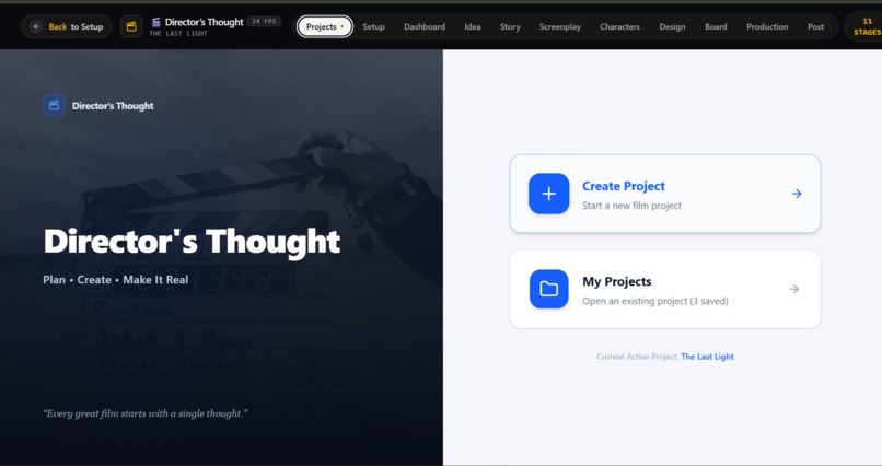 Director's Thought – screenshot 2
