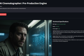 AI Cinematographer — Pre-Production Engine