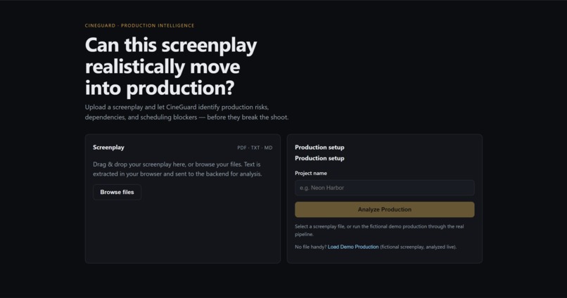 Cine Guard – screenshot 1